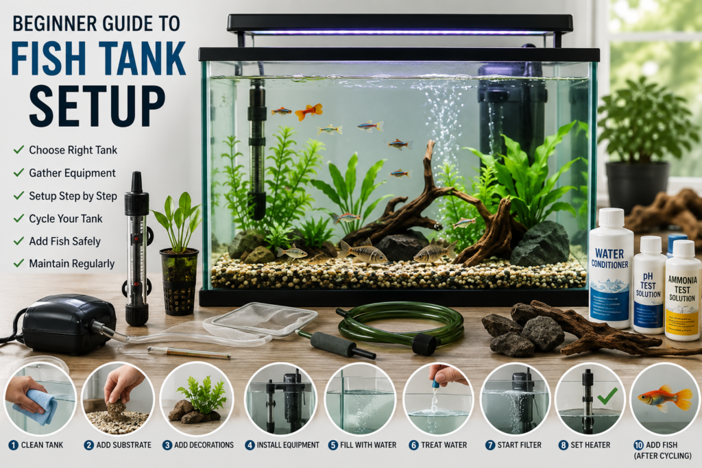 Beginner Guide to Fish Tank Setup: Start Your Aquarium Journey the Right Way