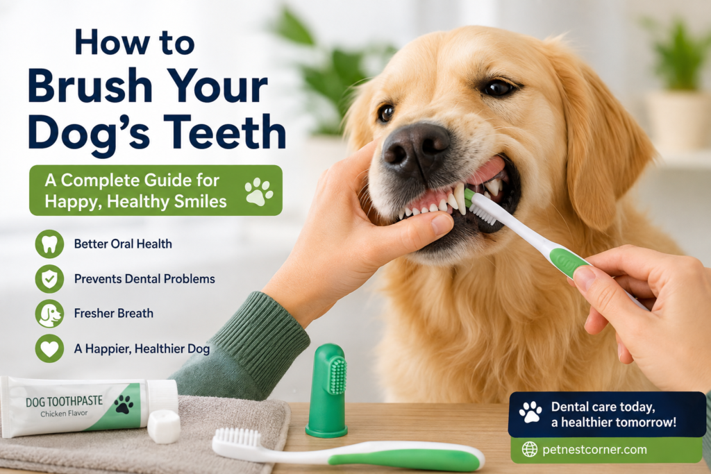How to Brush Your Dog's Teeth