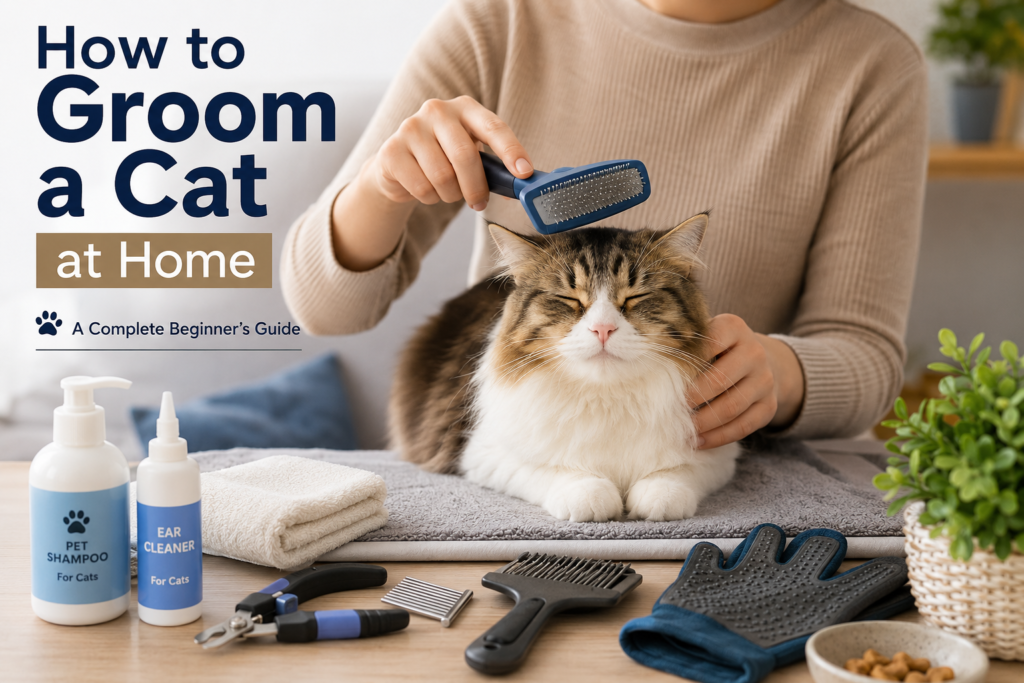 How to Groom a Cat at Home: A Complete Beginner's Guide