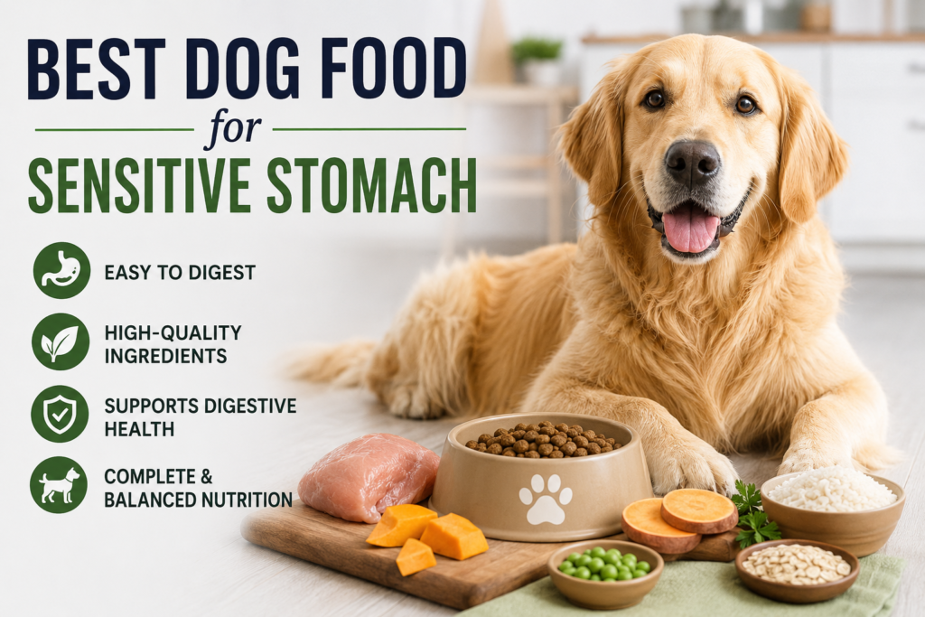 Best Dog Food for Sensitive Stomach: What to Look For and What to Avoid