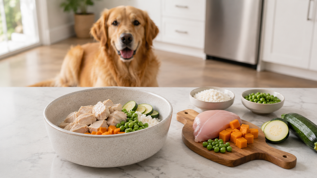 Limited ingredient dog food meal for sensitive digestion