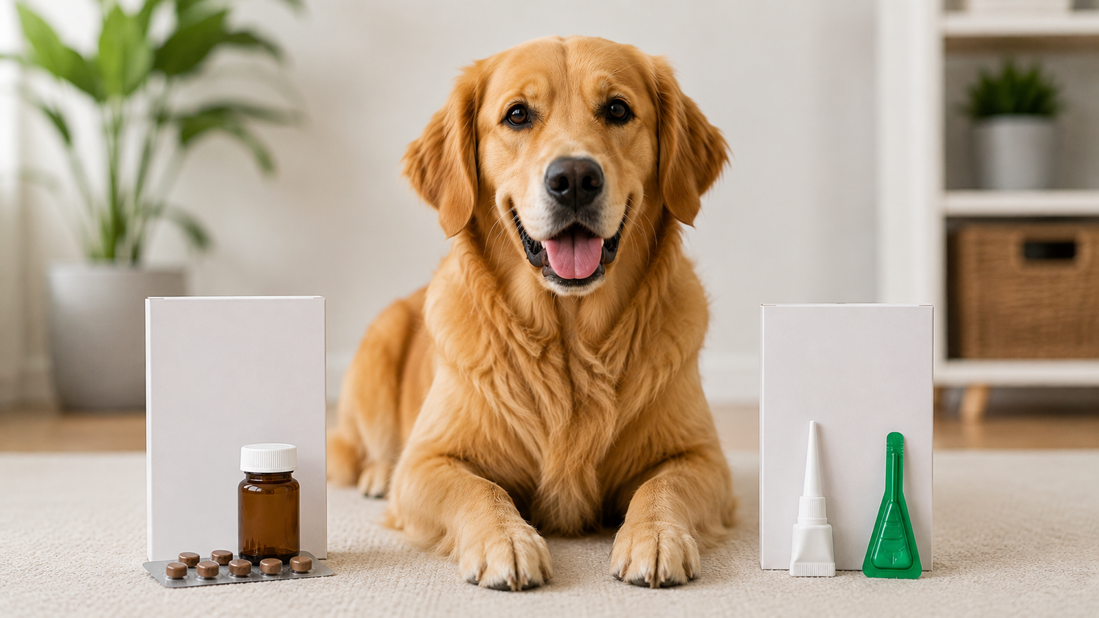 Comparison of oral and topical flea and tick prevention options for dogs